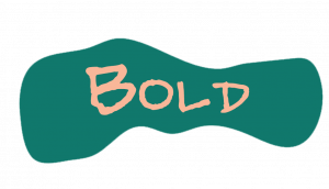 bold